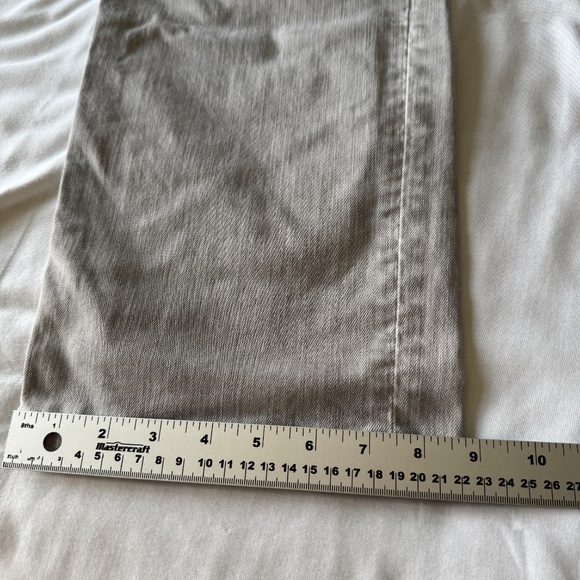 Silver Jeans Men's Denim EDDIE Brushed Gray Straight Jeans Tag: 38/32 **Flaw** - Picture 13 of 16